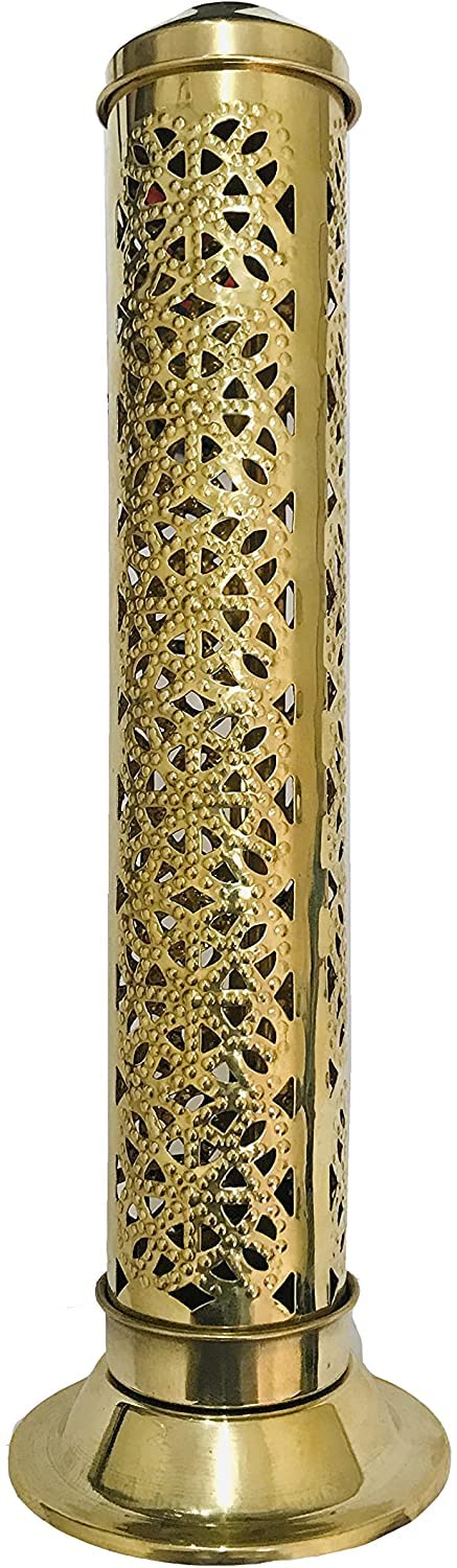Brass Incense Stick Holder Tower 10inch