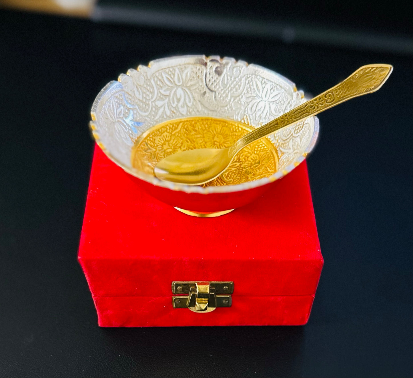 Bowl and Spoon Gift Box - Elegant Dining and Gifting Set