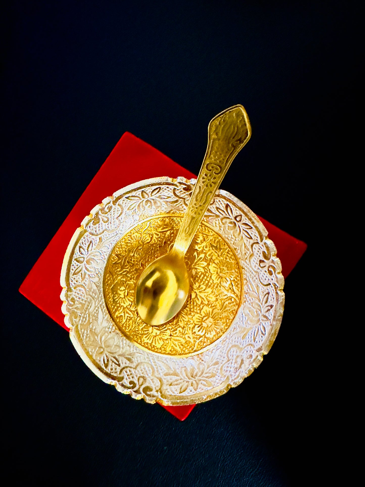 Bowl and Spoon Gift Box - Elegant Dining and Gifting Set