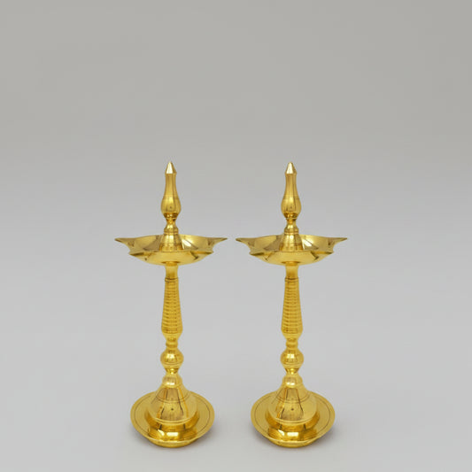 Kerala Diya- Traditional Brass Oil Lamp