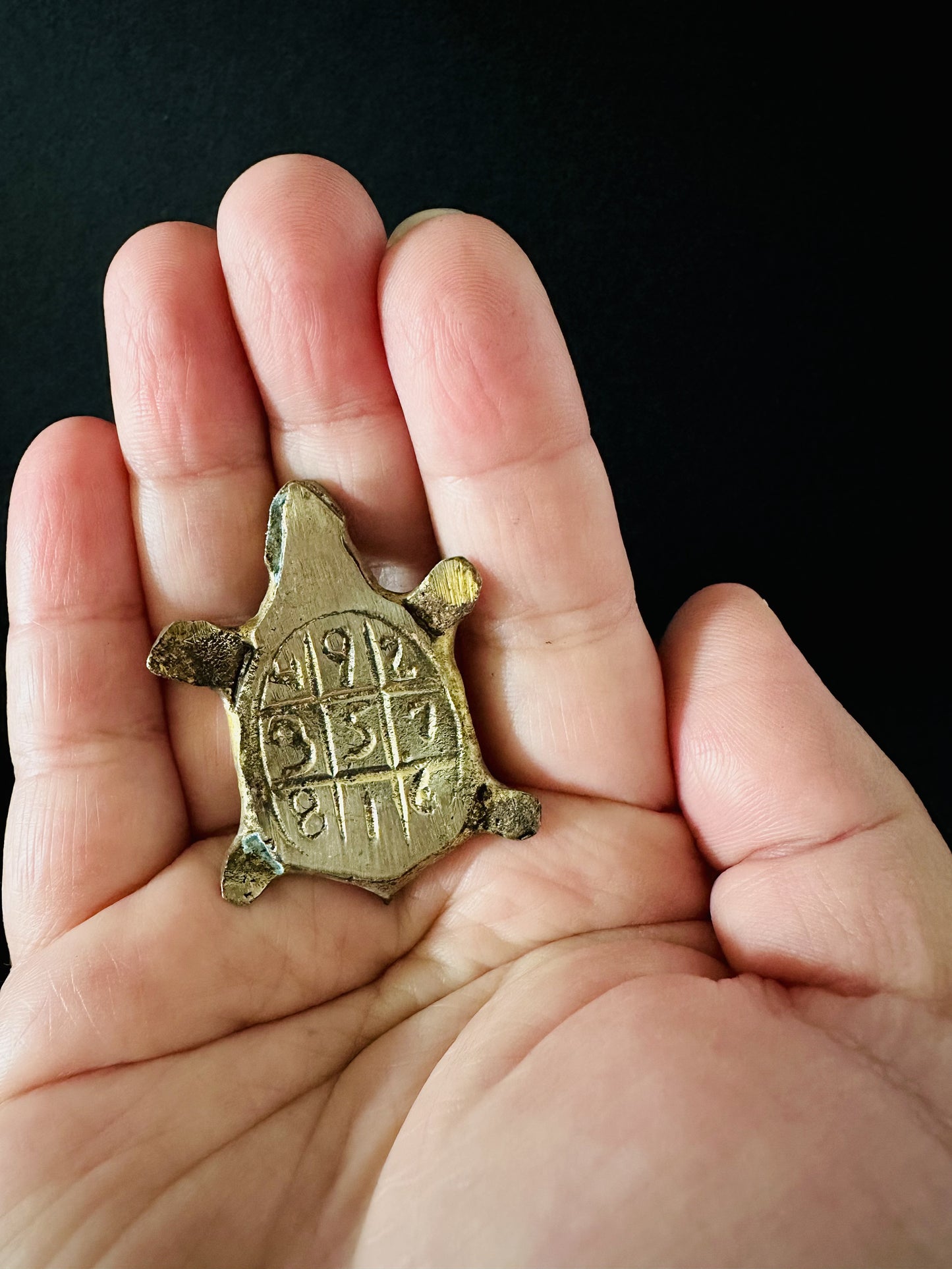 Brass Vastu Turtle on Plate - Symbol of Prosperity and Harmony