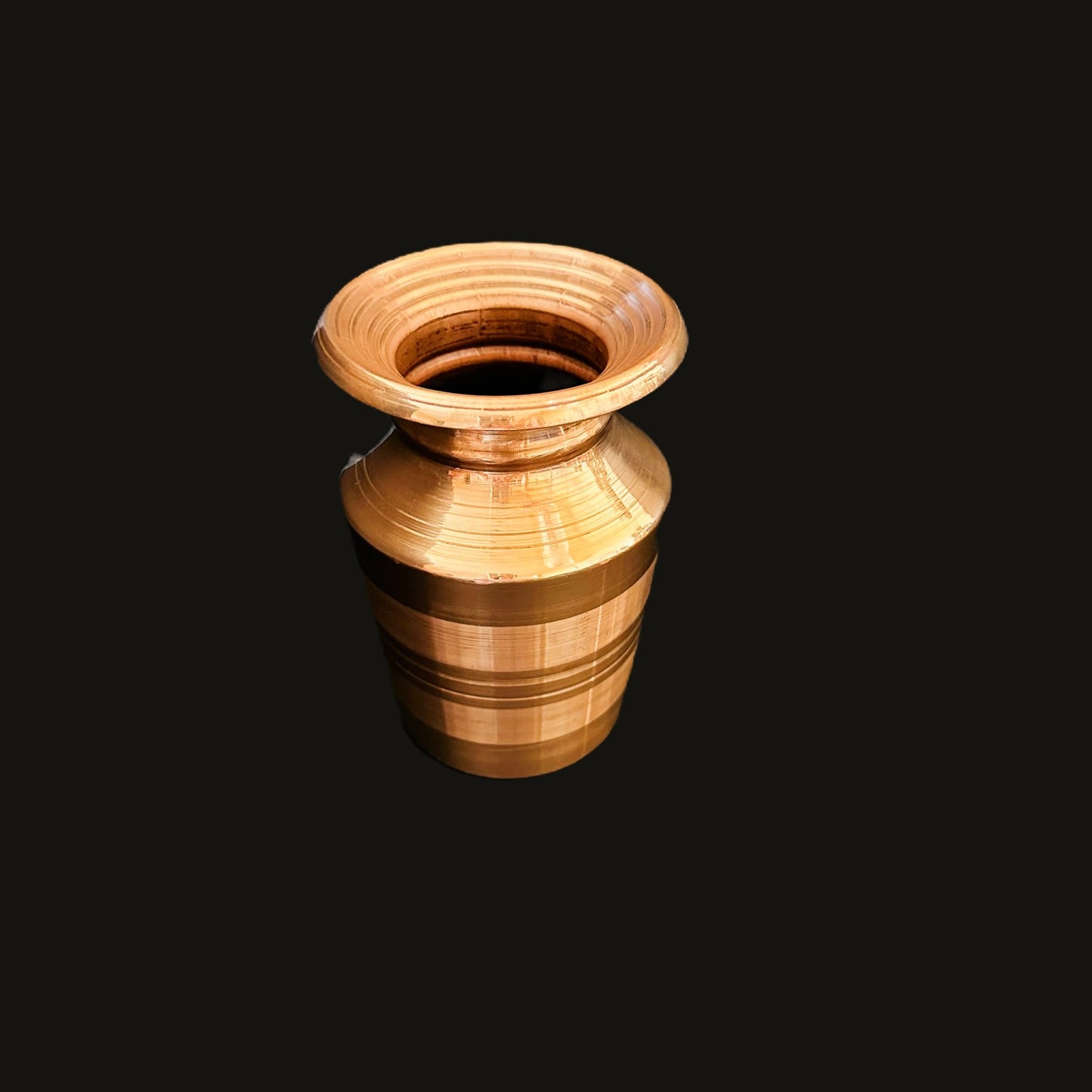 Nepali Traditional Tama Lota – Handcrafted Copper Water Pot for Rituals and Home Decor