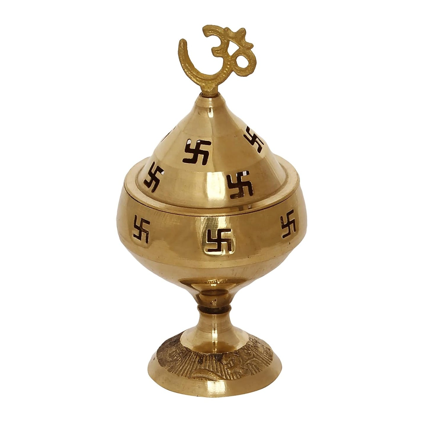 Brass Akhand Diya (Eternal Lamp) - Divine Light for Sacred Moments