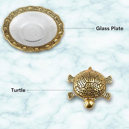 Turtle on Plate - Symbol of Prosperity and Harmony