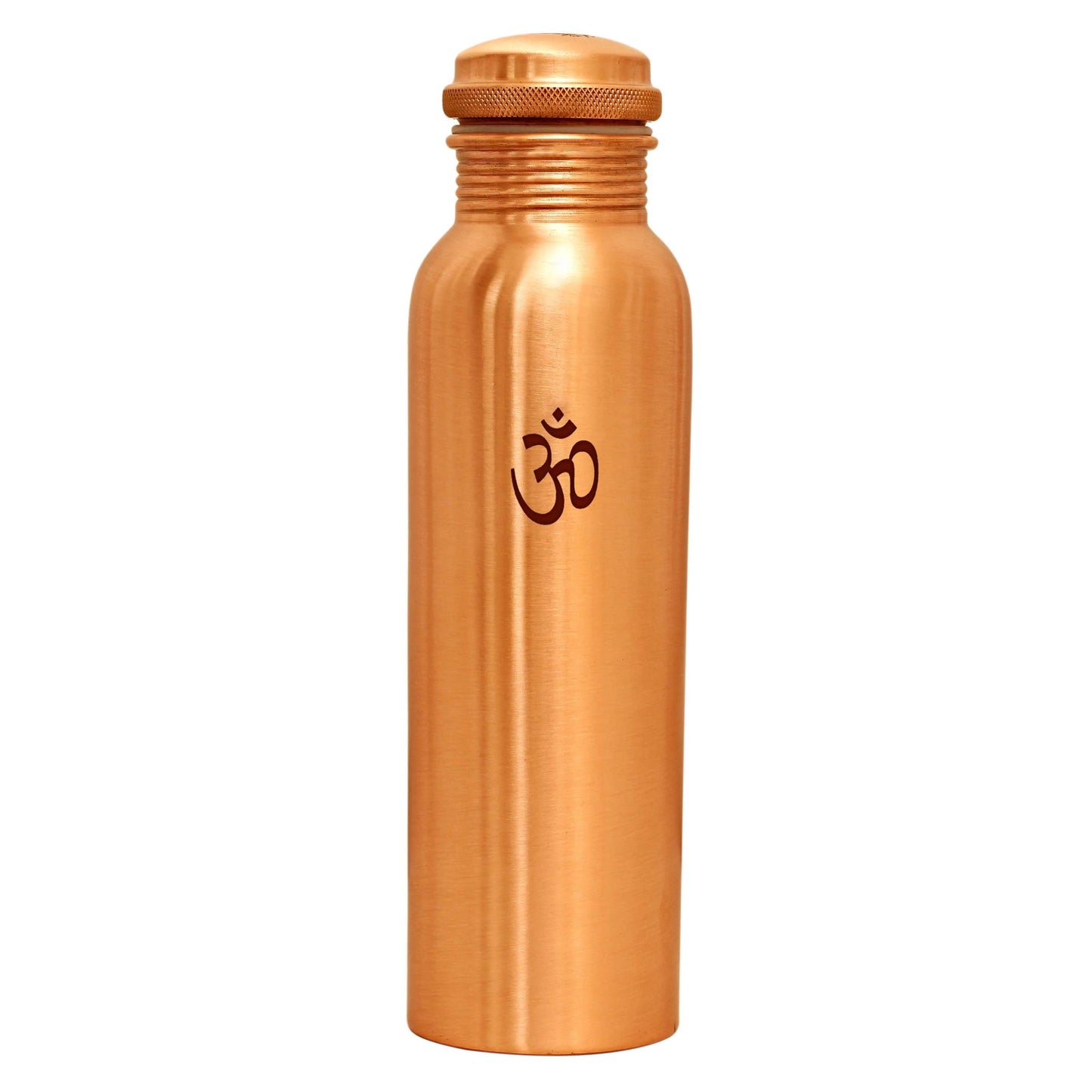 Copper Engraved Om Design Bottle