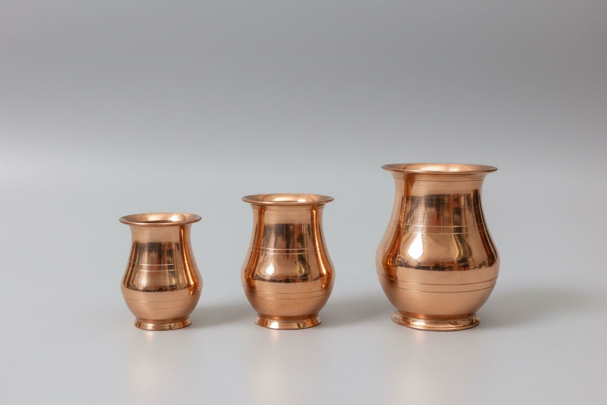 Copper Kalash Lota -Pure Copper Vessel