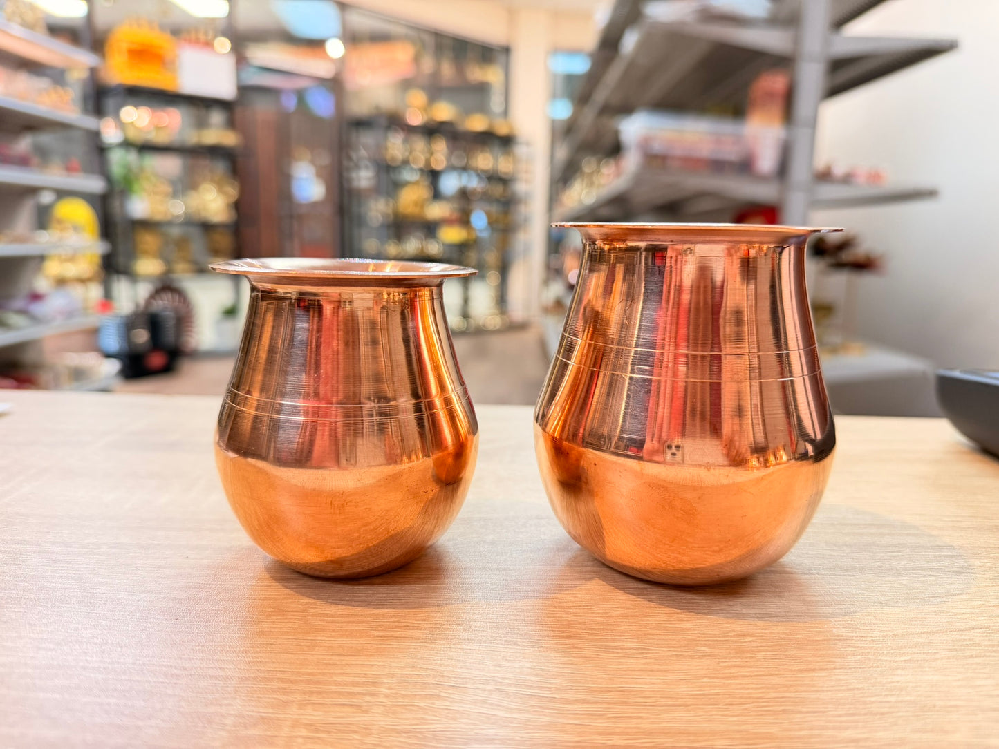 Copper Kalash Lota -Pure Copper Vessel
