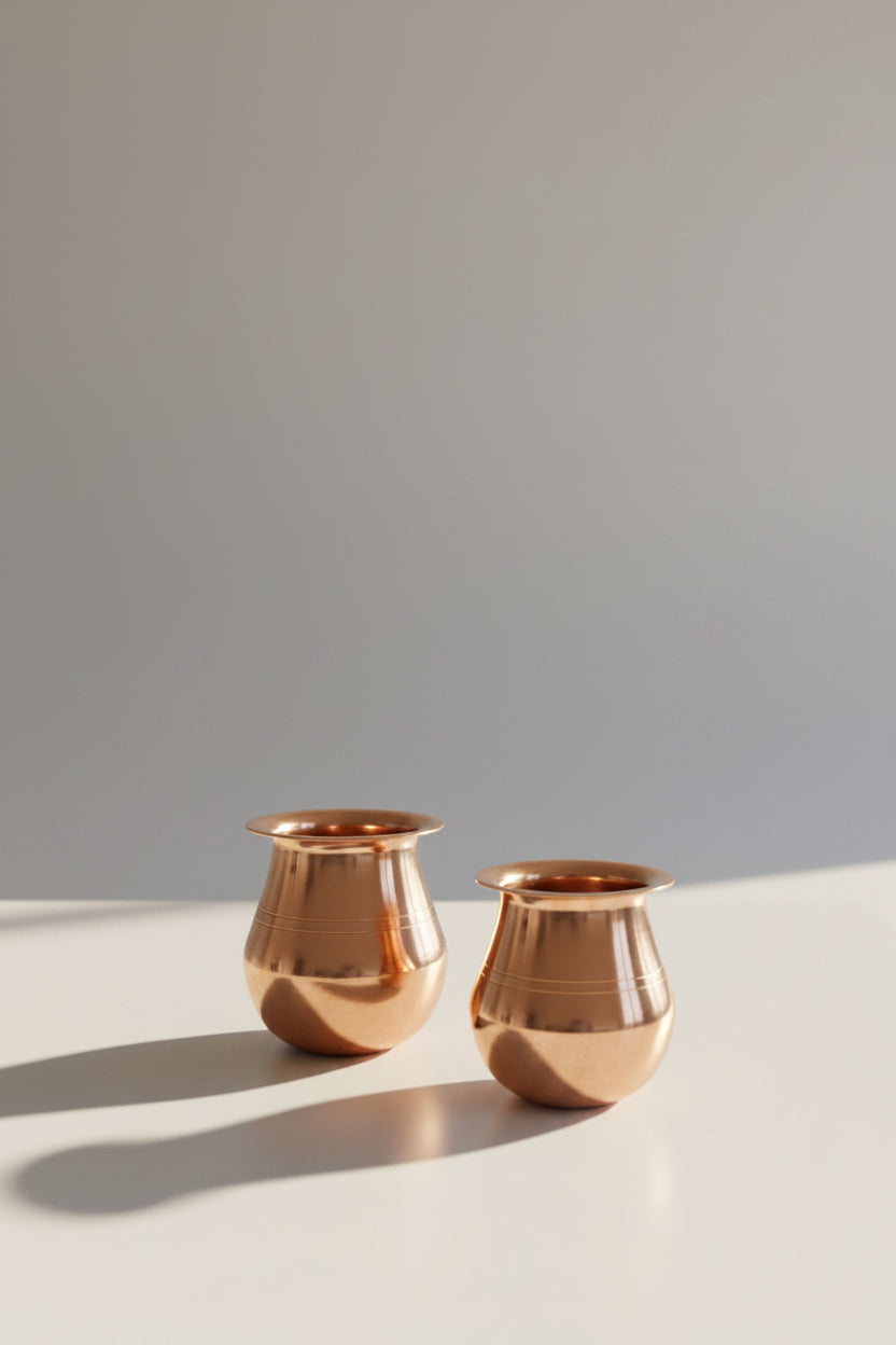Copper Kalash Lota -Pure Copper Vessel
