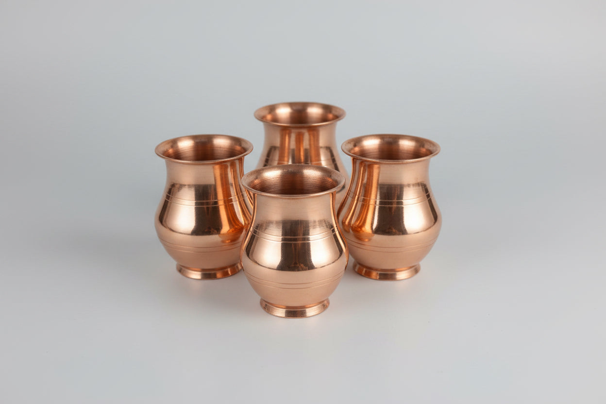 Copper Kalash Lota -Pure Copper Vessel