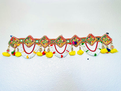 Chokhat Handcrafted Toran - Traditional Indian Doorway Decor