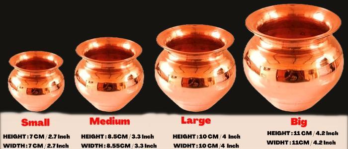 Copper Kalash Lota - tama lota