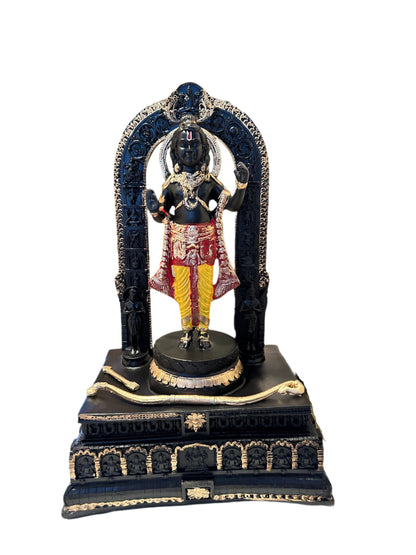 Tall Ram Lalla Idol Ayodhya Ram Lalla Murti for Home Decor and Puja Mandir- 17 inch