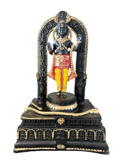 Tall Ram Lalla Idol Ayodhya Ram Lalla Murti for Home Decor and Puja Mandir- 17 inch