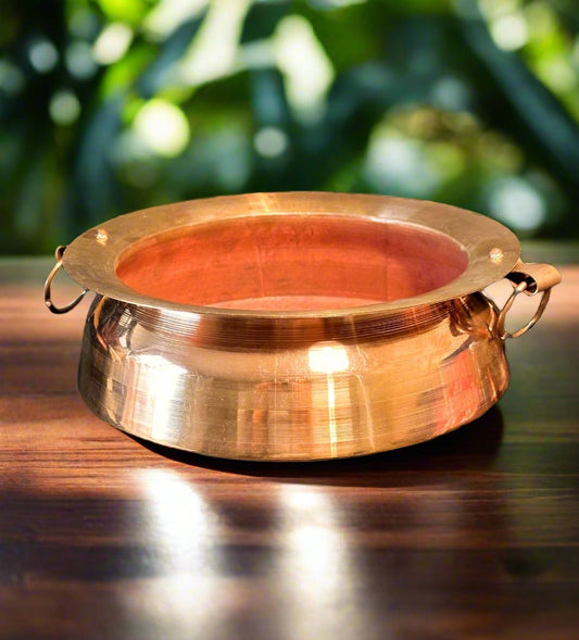 Copper Taulo 7inch - Handcrafted Traditional Vessel from Nepal