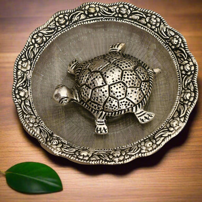 Turtle on Plate - Symbol of Prosperity and Harmony